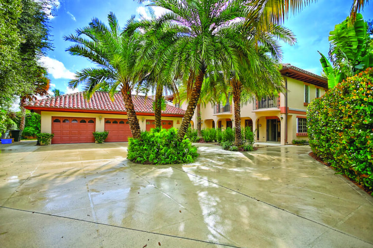 a large Spanish style home at Family First