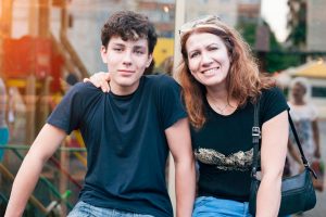 a parent and teen learn how to heal together