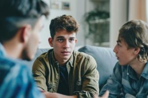 a teen participates in disinhibited social engagement disorder treatment 