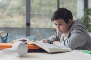 a teen studies after being prescribed an effective adhd stimulant